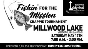 Fishin’ for the Mission Crappie Tournament