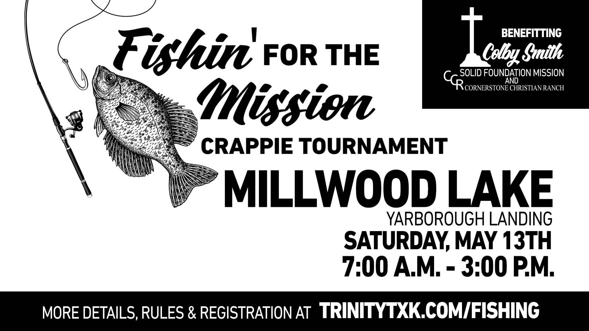 Read more about the article Fishin’ for the Mission Crappie Tournament