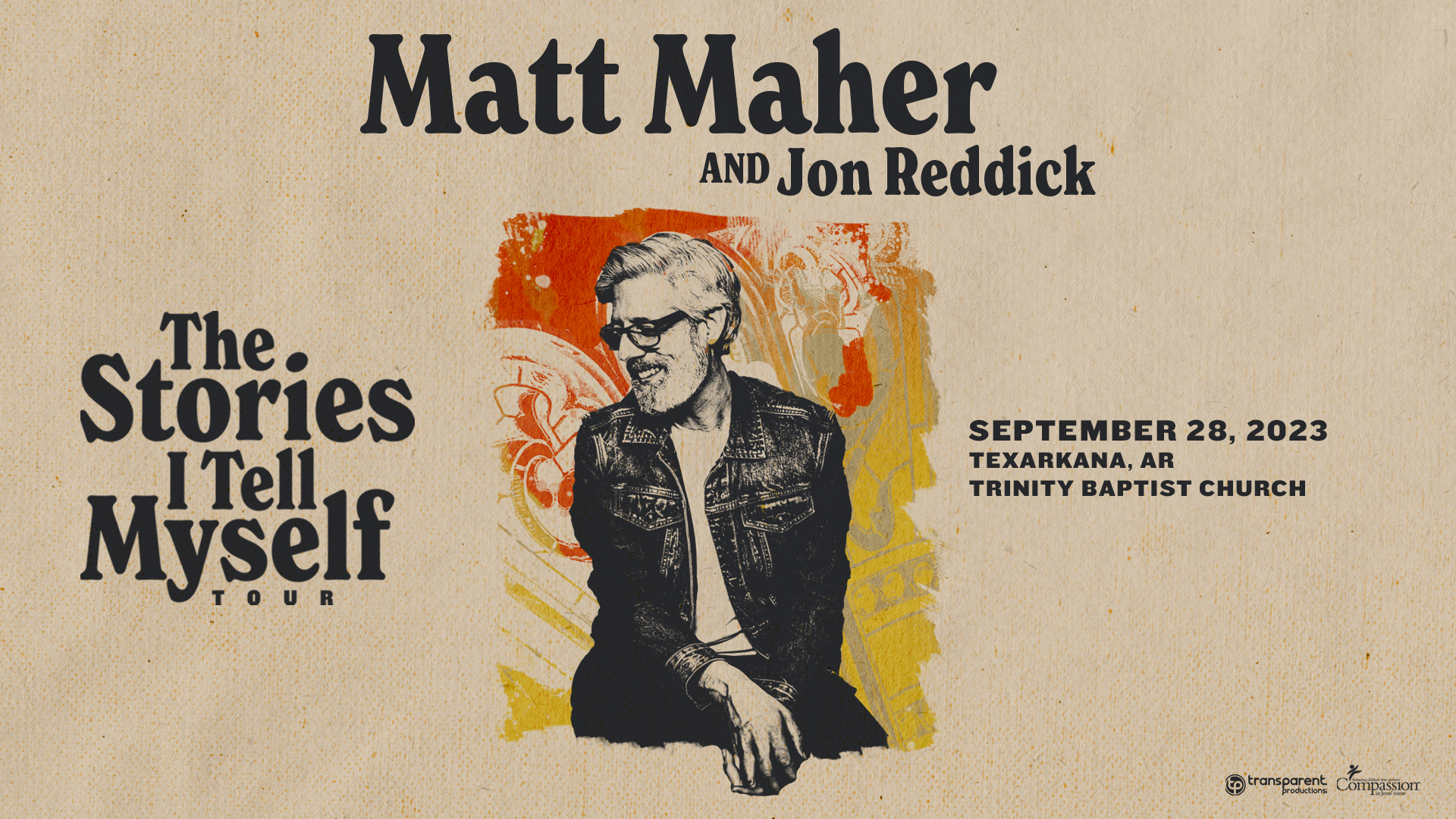 Read more about the article Matt Maher & Jon Reddick (Sept. 28)