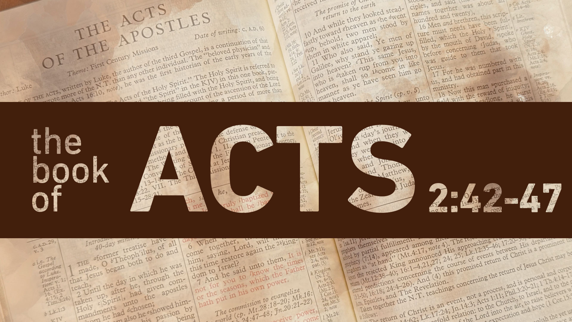 Read more about the article A Healthy Church | Acts 2:42-47 | Michael Daugherty