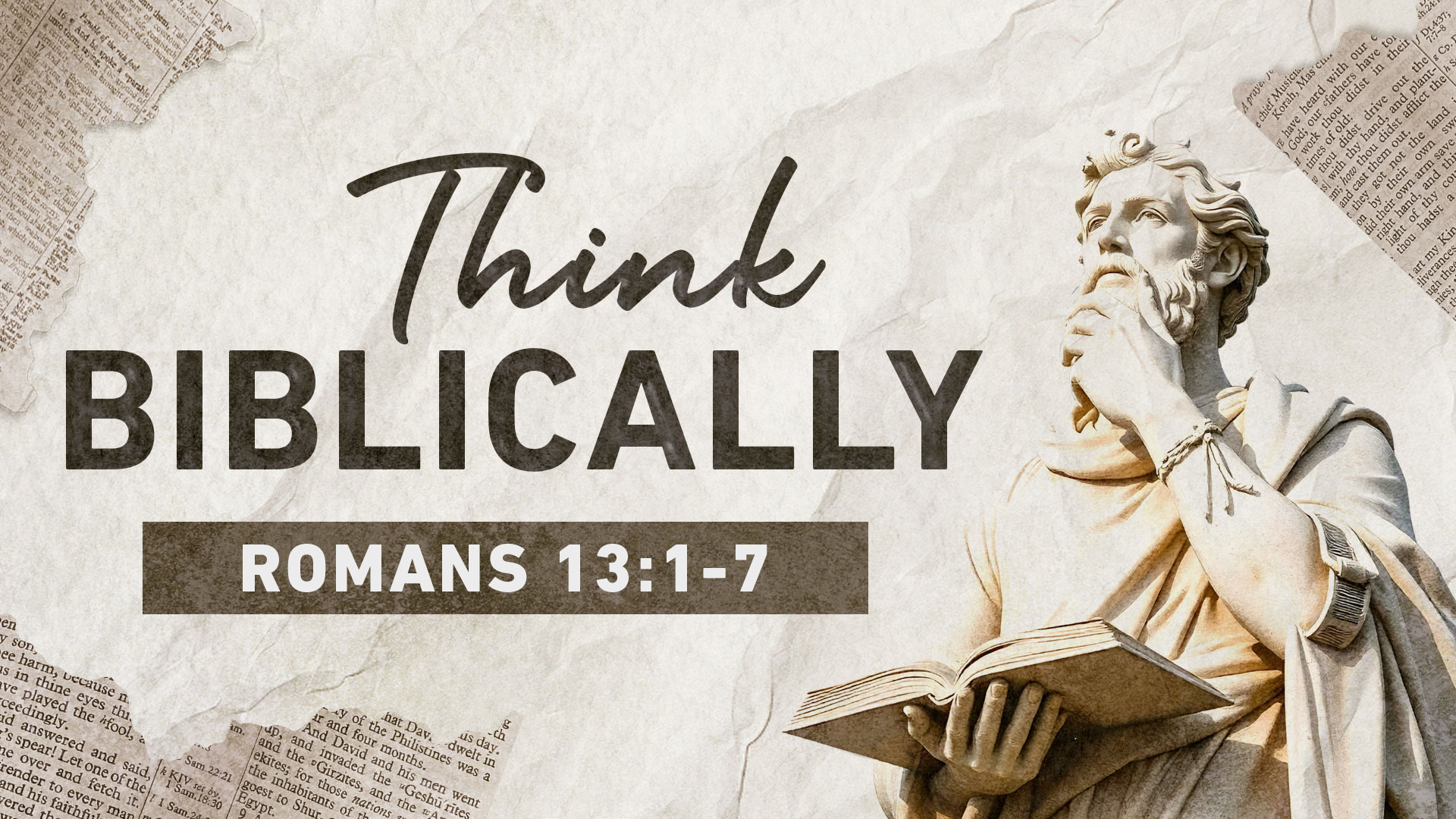 Read more about the article Romans 13:1-7 | Michael Daugherty