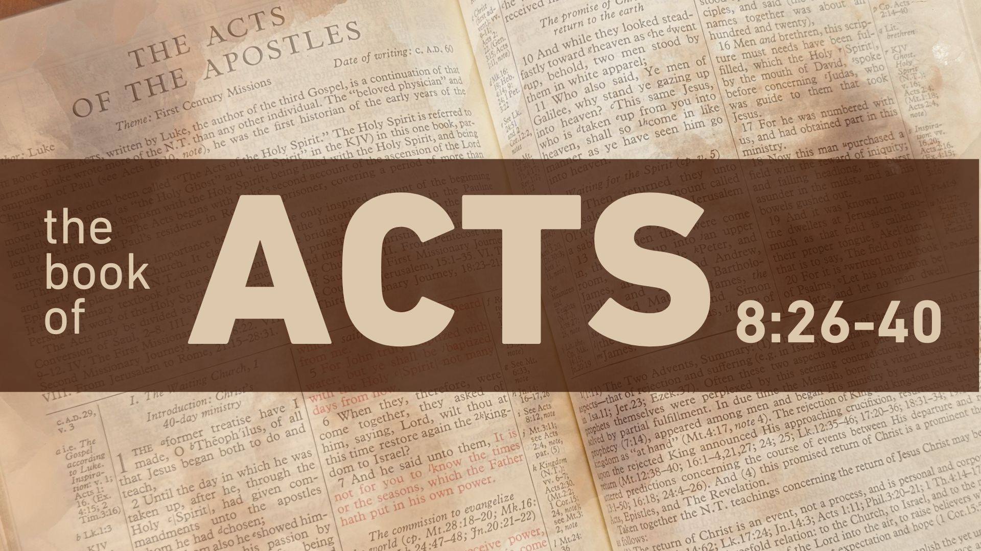 Read more about the article Acts 8:26-40 | Michael Daugherty