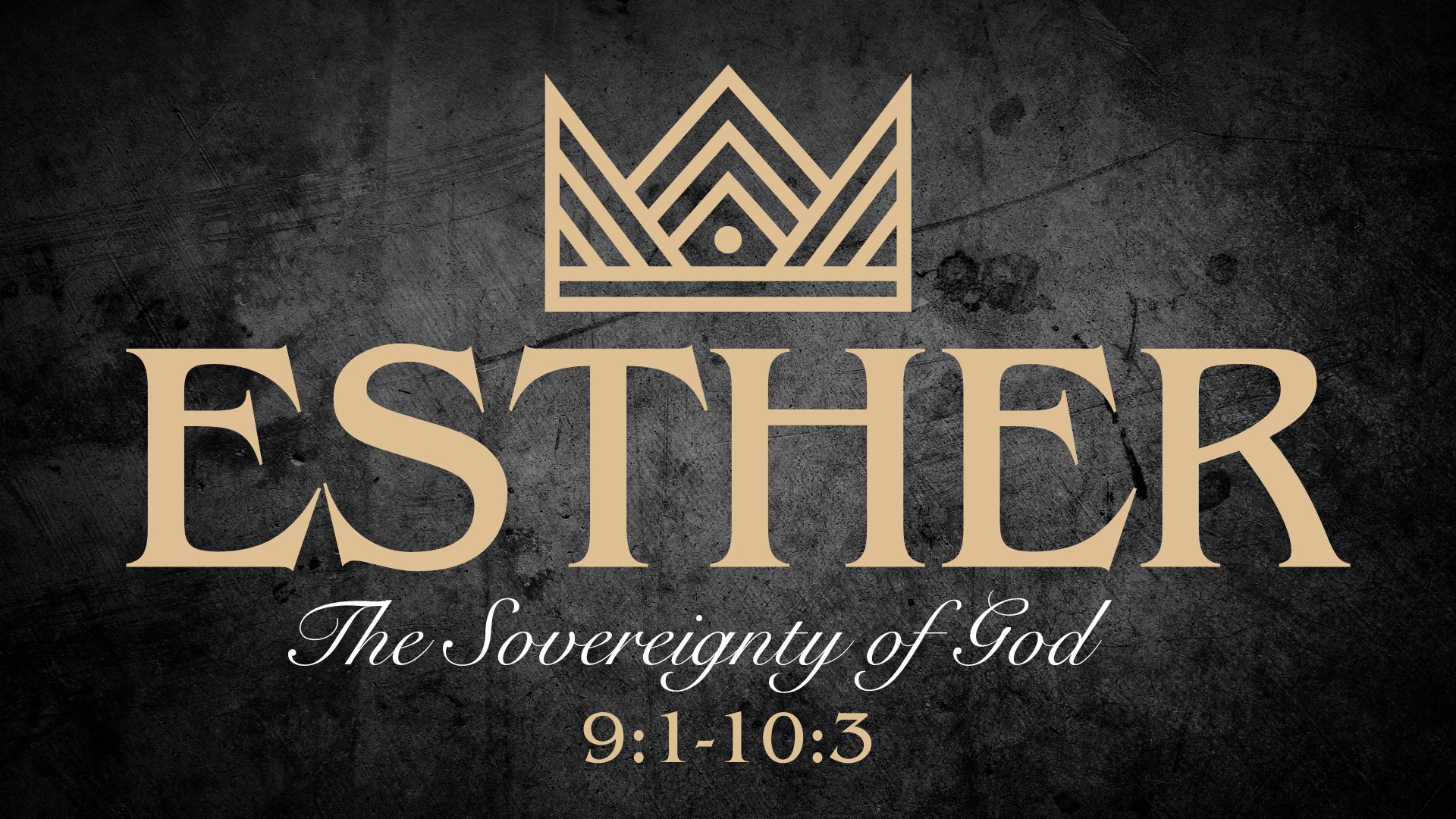 Read more about the article Esther 9:1-10:3 | Michael Daugherty