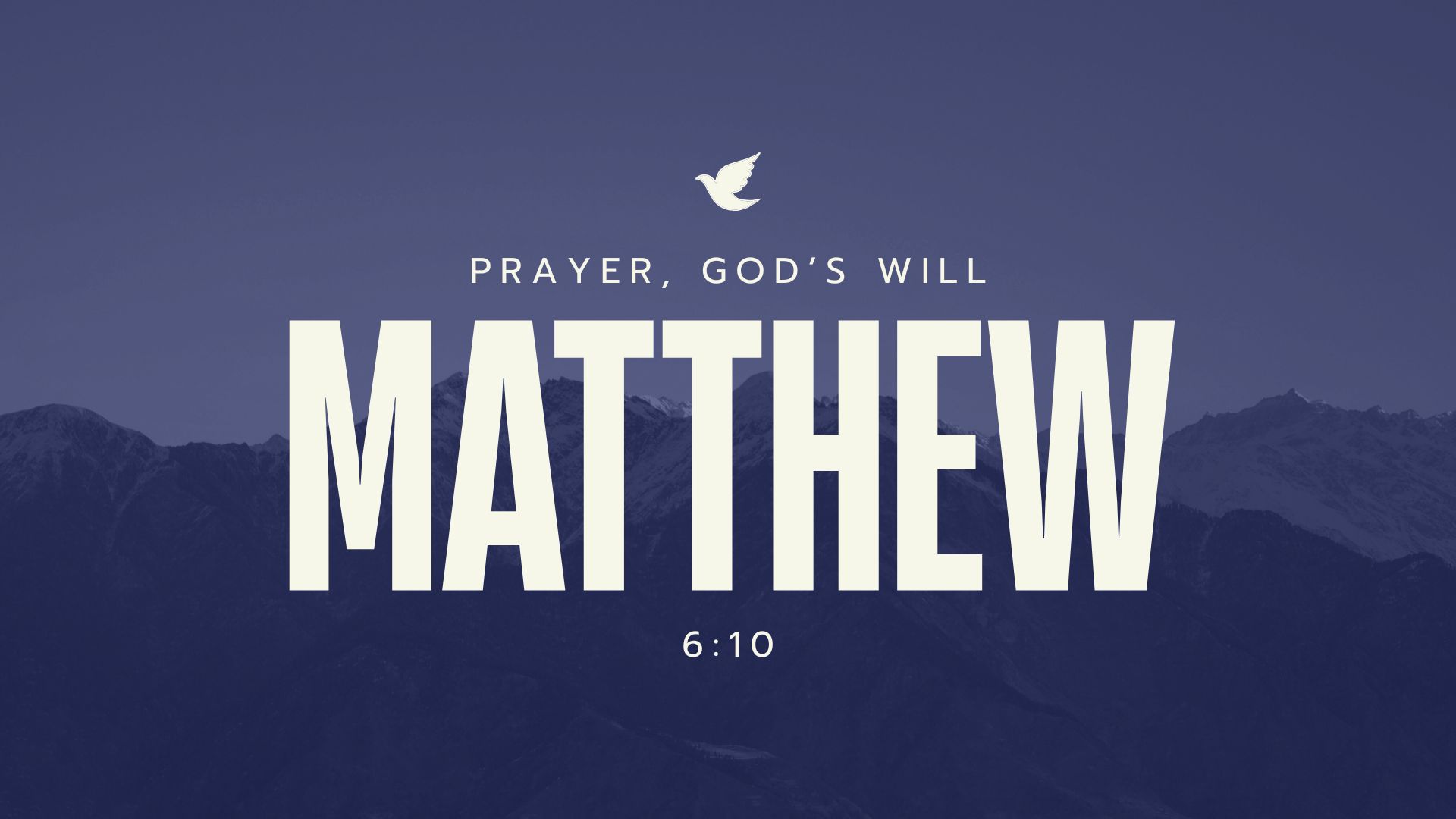 Read more about the article Matthew 6:10 pt. 2 | Michael Daugherty