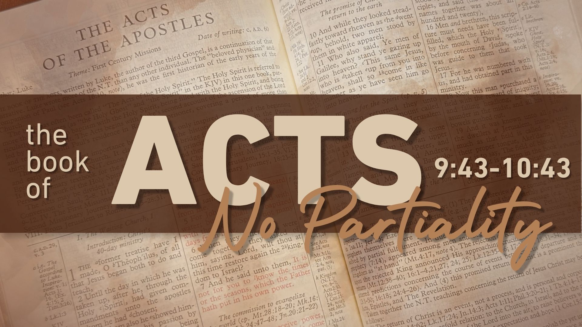 Read more about the article Acts 9:43-10:43 | Michael Daugherty