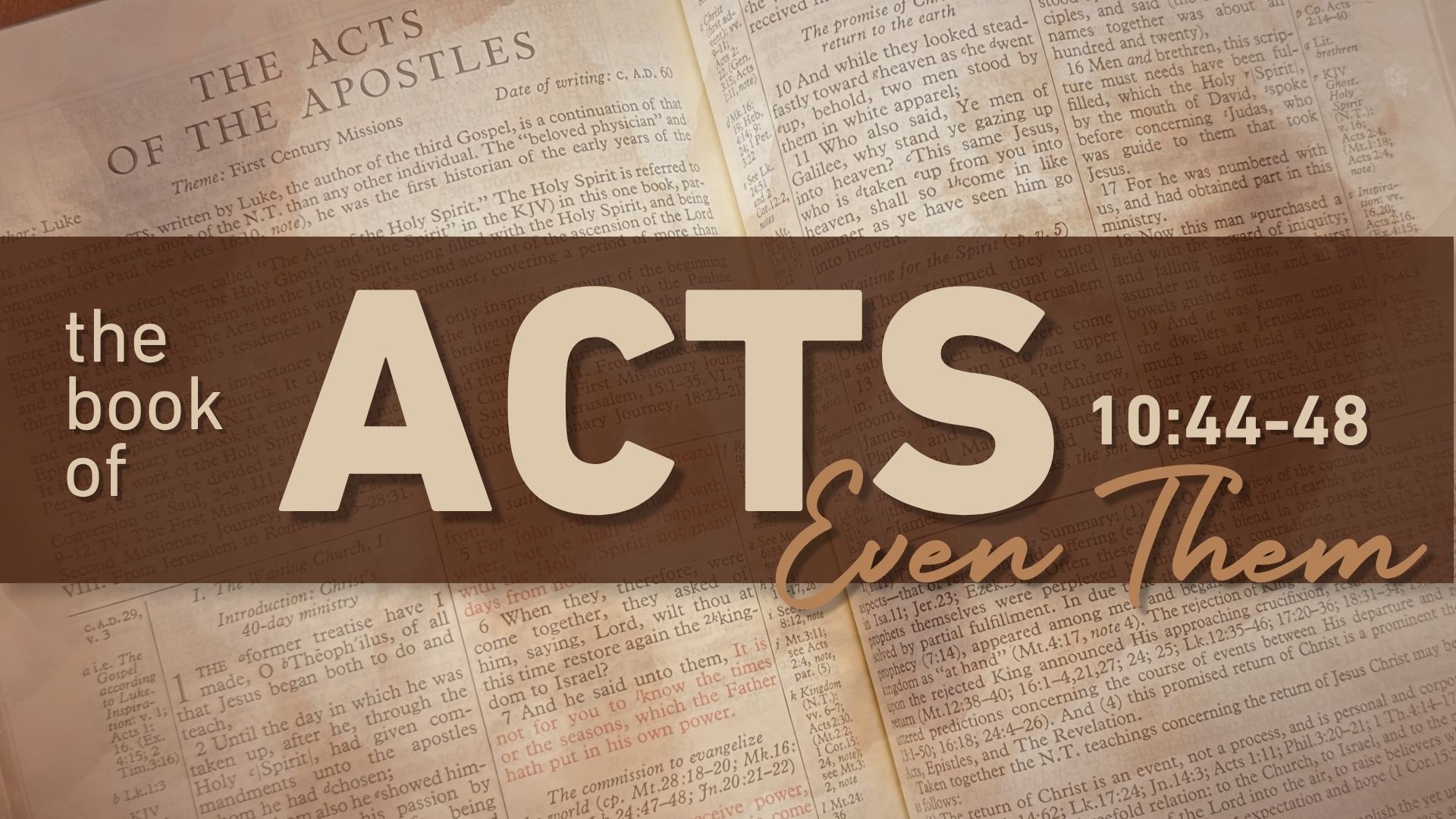 Read more about the article Acts 10:44-48 | Michael Daugherty