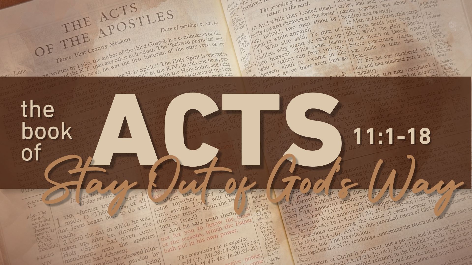 Read more about the article Acts 1:1-18 | Michael Daugherty