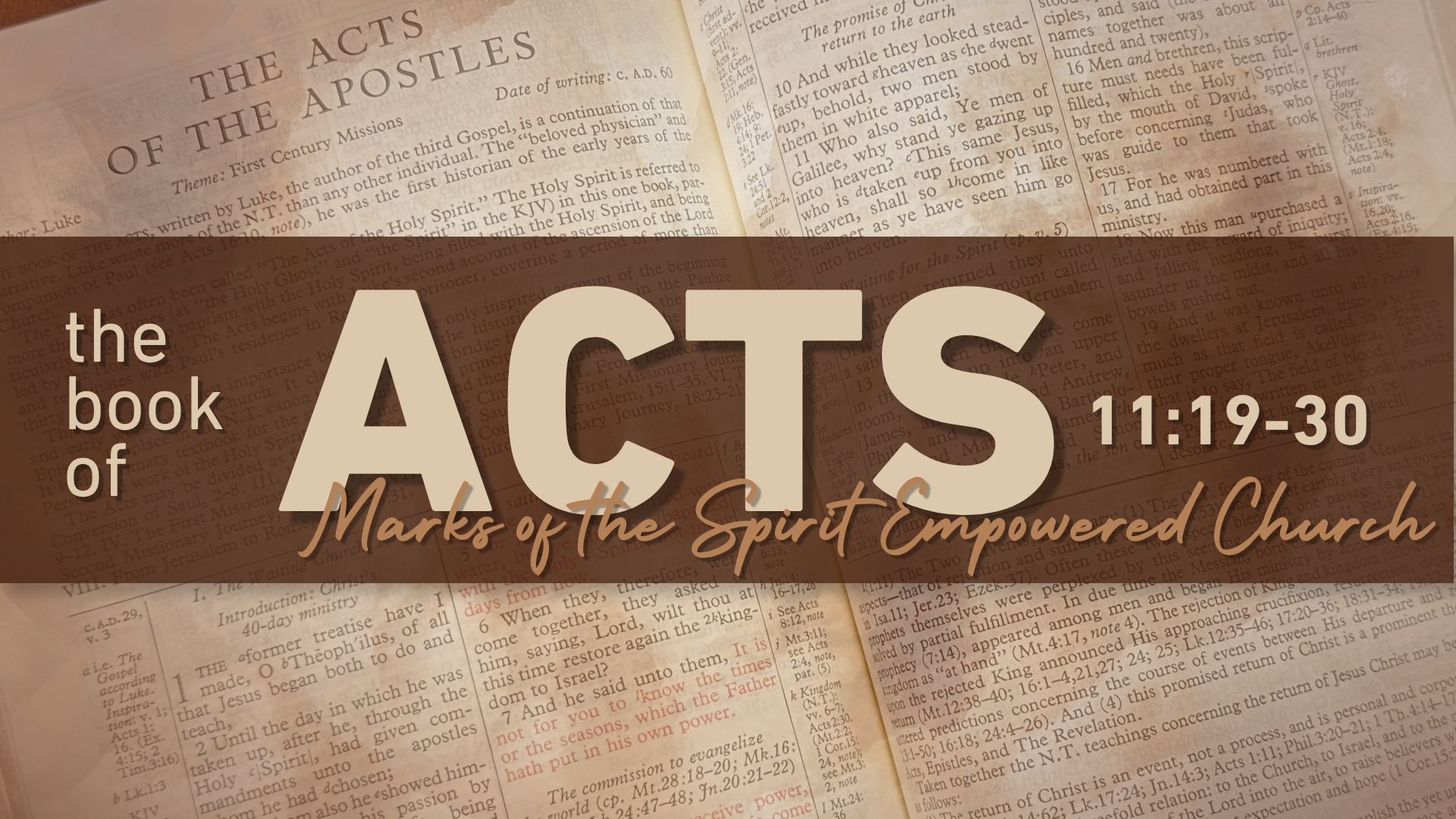 Read more about the article Acts 11:19-30 | Michael Daugherty